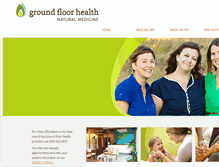 Tablet Screenshot of groundfloorhealth.com